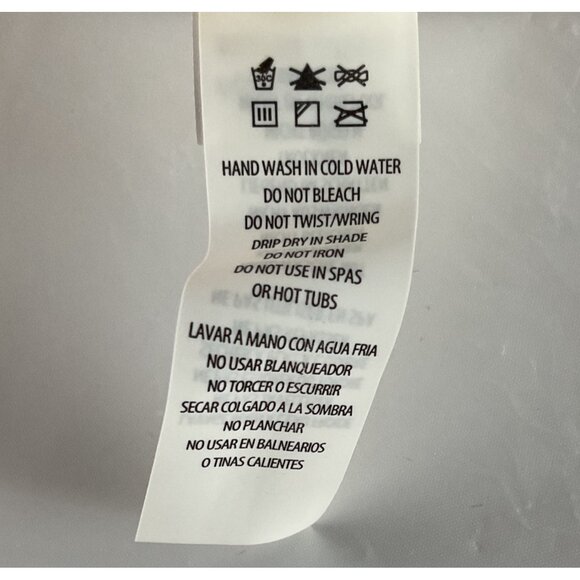 NWT Contours Coco Reef White One-Piece Swimsuit Underwire Ruching Design 12/36C - Picture 9 of 14